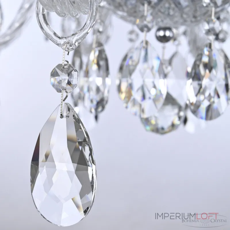Подвесная люстра Bohemia Ivele Crystal 118 118/10/240 Ni