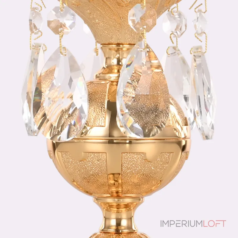 Настольная лампа Bohemia Ivele Crystal AL77 AL77500L/1-23 G