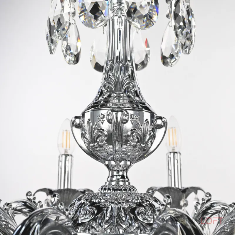 Подвесная люстра Bohemia Ivele Crystal AL7901 AL79101/8/250 A Ni Подвесная люстра Bohemia Ivele Crystal AL7901 AL79101/8/250 A Ni