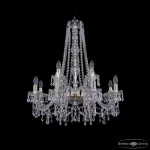 Подвесная люстра Bohemia Ivele Crystal 1403 1403/8+4/240/h-76 G
