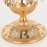 Настольная лампа Bohemia Ivele Crystal AL77 AL77500L/1-23 G