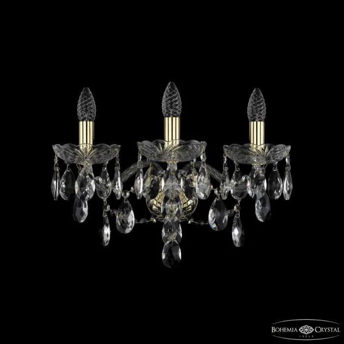 Бра Bohemia Ivele Crystal 1415 1415B/3/165/XL G от ImperiumLoft
