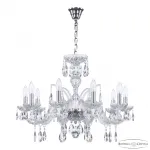Подвесная люстра Bohemia Ivele Crystal 118 118/10/240 Ni