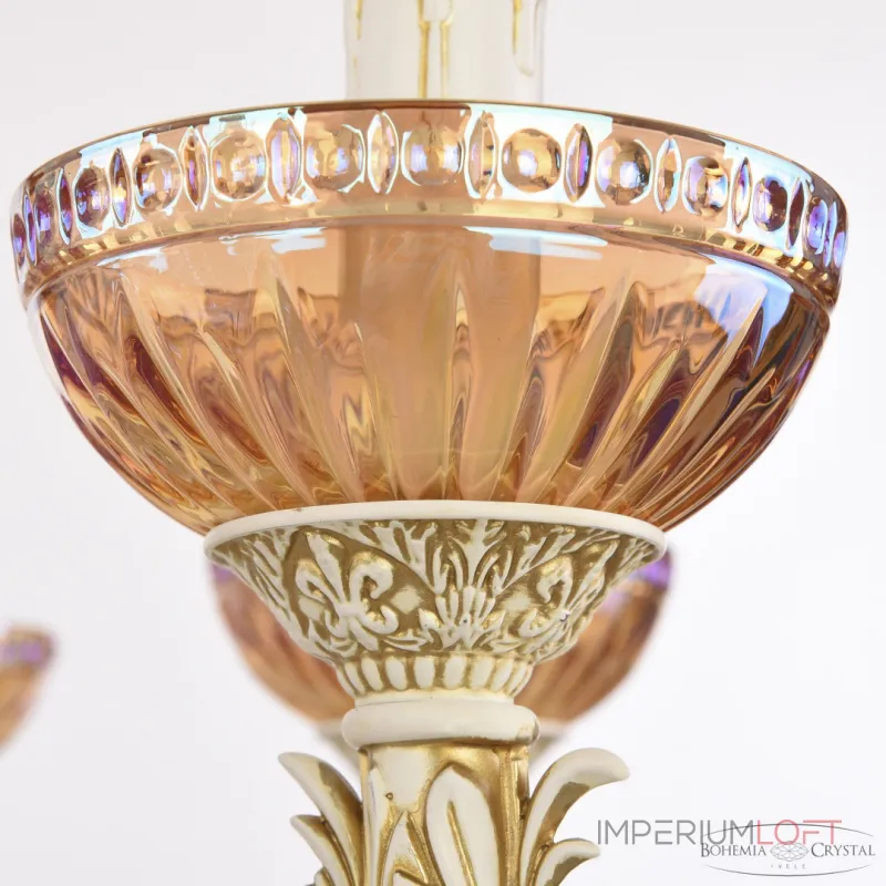 Подвесная люстра Bohemia Ivele Crystal AL7901 AL79101/8/250 A WMG P Shampan/M-1G Подвесная люстра Bohemia Ivele Crystal AL7901 AL79101/8/250 A WMG P Shampan/M-1G