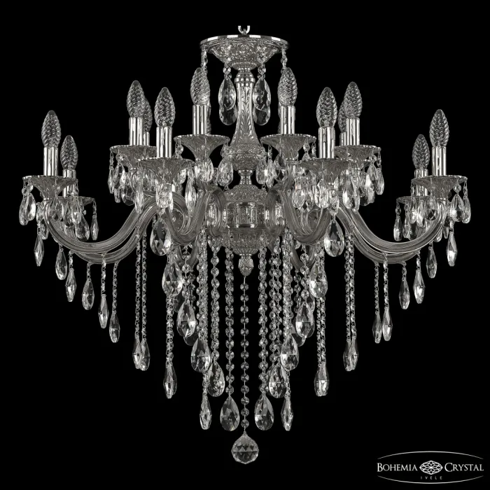 Люстра Bohemia Ivele Crystal Verona 72118/16/285 B Ni от ImperiumLoft