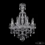 Подвесная люстра Bohemia Ivele Crystal 1415 1415/8/165/XL-70 Ni
