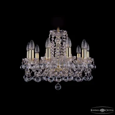 Подвесная люстра Bohemia Ivele Crystal 1413 1413/10/165 G Balls Подвесная люстра Bohemia Ivele Crystal 1413 1413/10/165 G Balls