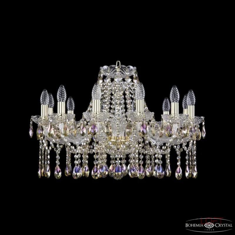 Подвесная люстра Bohemia Ivele Crystal 1413 1413/12/240 G R801