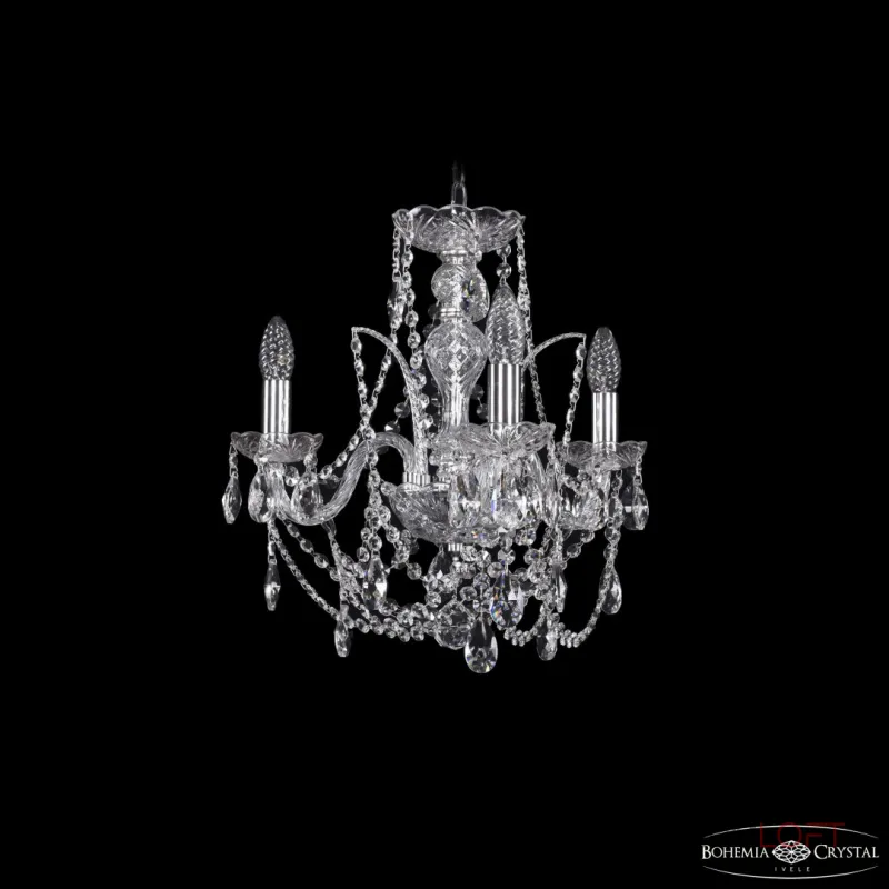 Подвесная люстра Bohemia Ivele Crystal 1411 1411/3/141 Ni