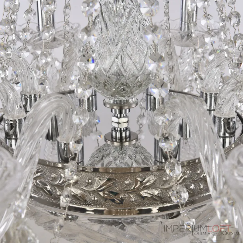 Подвесная люстра Bohemia Ivele Crystal 1451 1451/8/160/250 Ni Подвесная люстра Bohemia Ivele Crystal 1451 1451/8/160/250 Ni