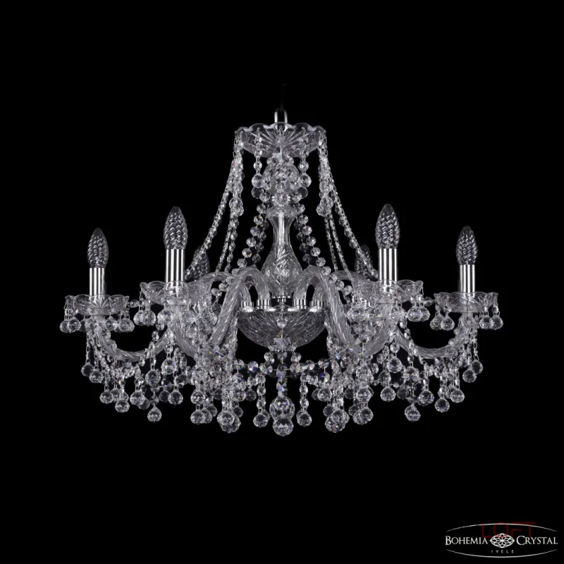 Подвесная люстра Bohemia Ivele Crystal 1409 1409/6/240 Ni