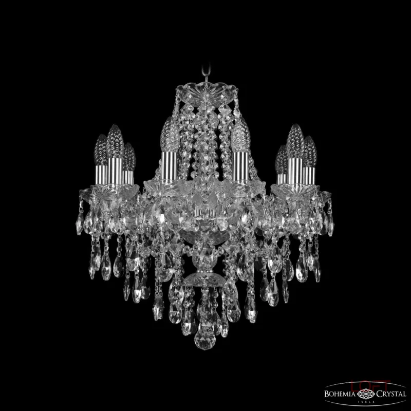 Подвесная люстра Bohemia Ivele Crystal 1415 1415/10/165 Ni