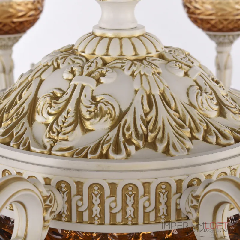 Подвесная люстра Bohemia Ivele Crystal AL7801 AL78101P/8/250 A WMG P Amber/M-1F