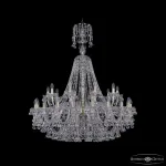 Подвесная люстра Bohemia Ivele Crystal 1409 1409/20+10/400/XL-132 G
