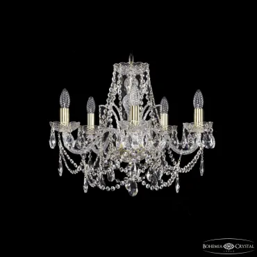 Подвесная люстра Bohemia Ivele Crystal 1411 1411/5/195 G