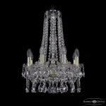 Подвесная люстра Bohemia Ivele Crystal 1413 1413/8/141/h-59 G