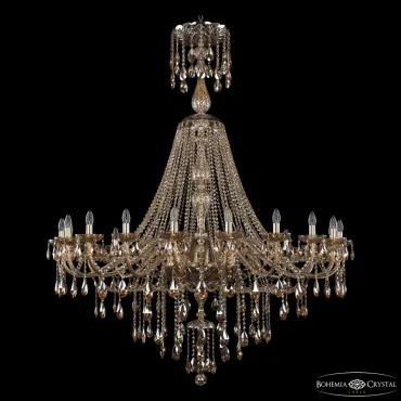 Подвесная люстра Bohemia Ivele Crystal 1415 1415/20/530/XL-180 G M721