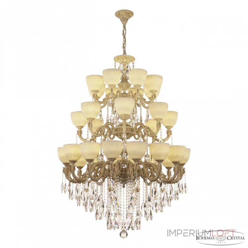 Подвесная люстра Bohemia Ivele Crystal AL7901 AL79101/16+8+8/300/3d B WMG P1 U Line