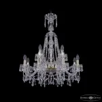 Подвесная люстра Bohemia Ivele Crystal 1403 1403/8+4/240/XL-80 G