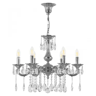 Подвесная люстра Bohemia Ivele Crystal AL77 AL77101/6/175 A Ni Подвесная люстра Bohemia Ivele Crystal AL77 AL77101/6/175 A Ni