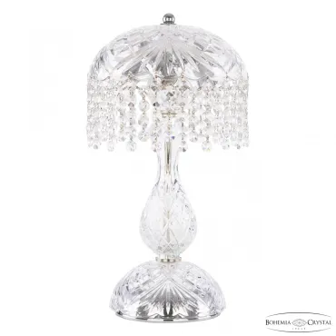 Настольная лампа Bohemia Ivele Crystal 1478 14781L1/22 Ni R Настольная лампа Bohemia Ivele Crystal 1478 14781L1/22 Ni R