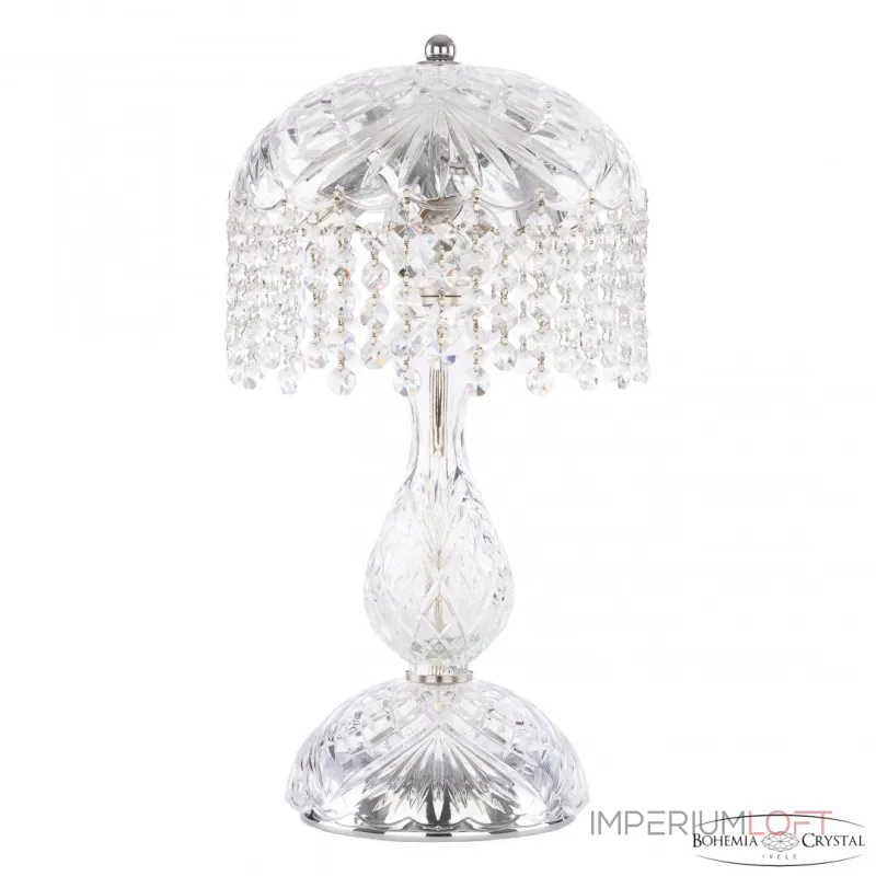 Настольная лампа Bohemia Ivele Crystal 1478 14781L1/22 Ni R Настольная лампа Bohemia Ivele Crystal 1478 14781L1/22 Ni R