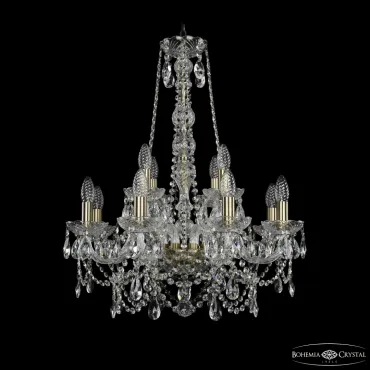 Подвесная люстра Bohemia Ivele Crystal 1411 1411/8+4/195/h-70 Pa Подвесная люстра Bohemia Ivele Crystal 1411 1411/8+4/195/h-70 Pa