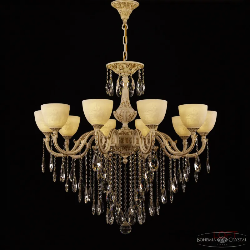 Подвесная люстра Bohemia Ivele Crystal AL7801 AL78101/10/300 B WMG P1 U Pair