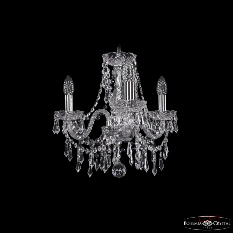 Подвесная люстра Bohemia Ivele Crystal 1403 1403/3/141 Ni