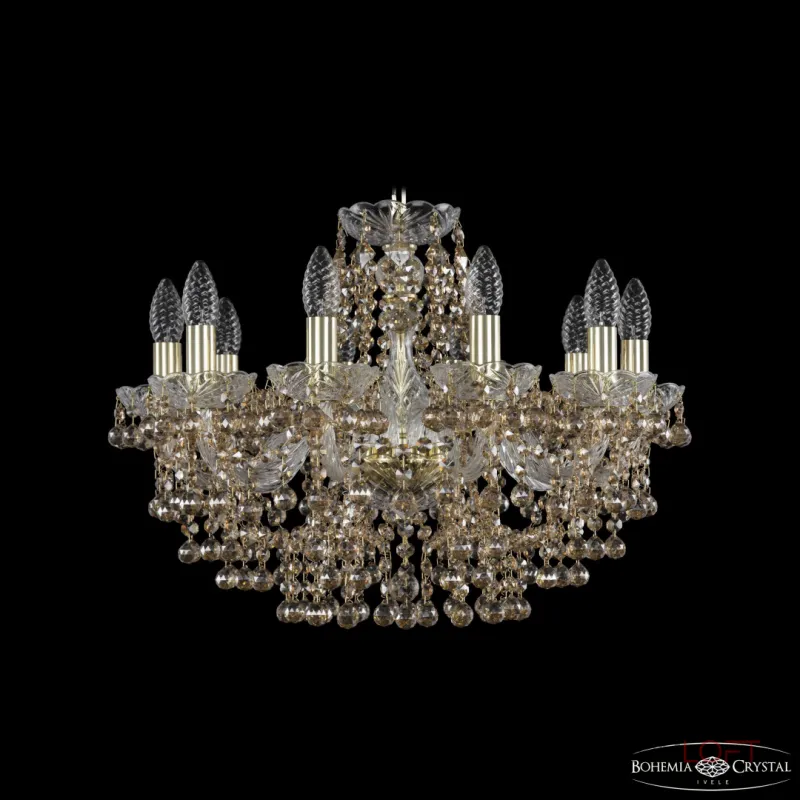 Подвесная люстра Bohemia Ivele Crystal 1409 1409/10/195 G R721