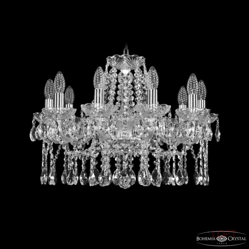 Подвесная люстра Bohemia Ivele Crystal 1413 1413/10/200 Ni