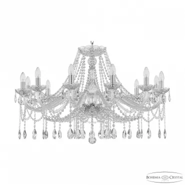 Подвесная люстра Bohemia Ivele Crystal 107 107/12/360 Ni Подвесная люстра Bohemia Ivele Crystal 107 107/12/360 Ni