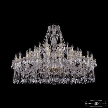 Подвесная люстра Bohemia Ivele Crystal 1413 1413/24+12+6/530 G