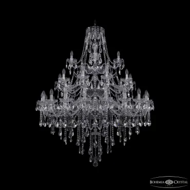 Подвесная люстра Bohemia Ivele Crystal 1415 1415/20+10+5/460/3d Ni Подвесная люстра Bohemia Ivele Crystal 1415 1415/20+10+5/460/3d Ni