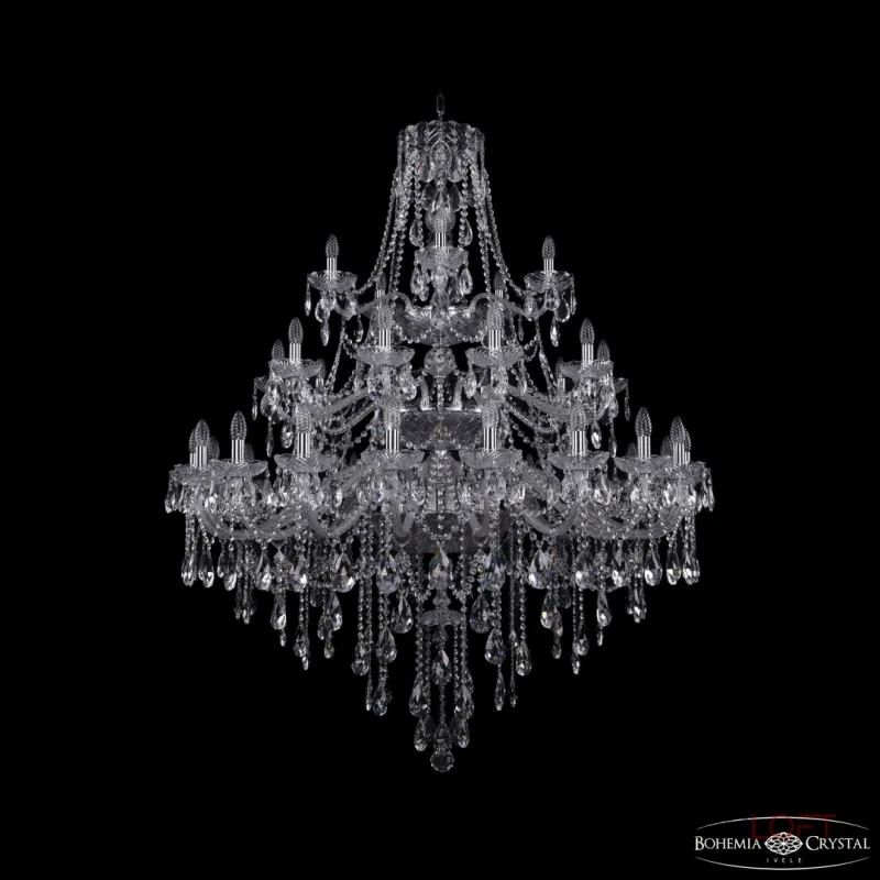 Подвесная люстра Bohemia Ivele Crystal 1415 1415/20+10+5/460/3d Ni Подвесная люстра Bohemia Ivele Crystal 1415 1415/20+10+5/460/3d Ni