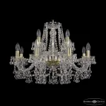 Подвесная люстра Bohemia Ivele Crystal 1409 1409/8+4/240 G