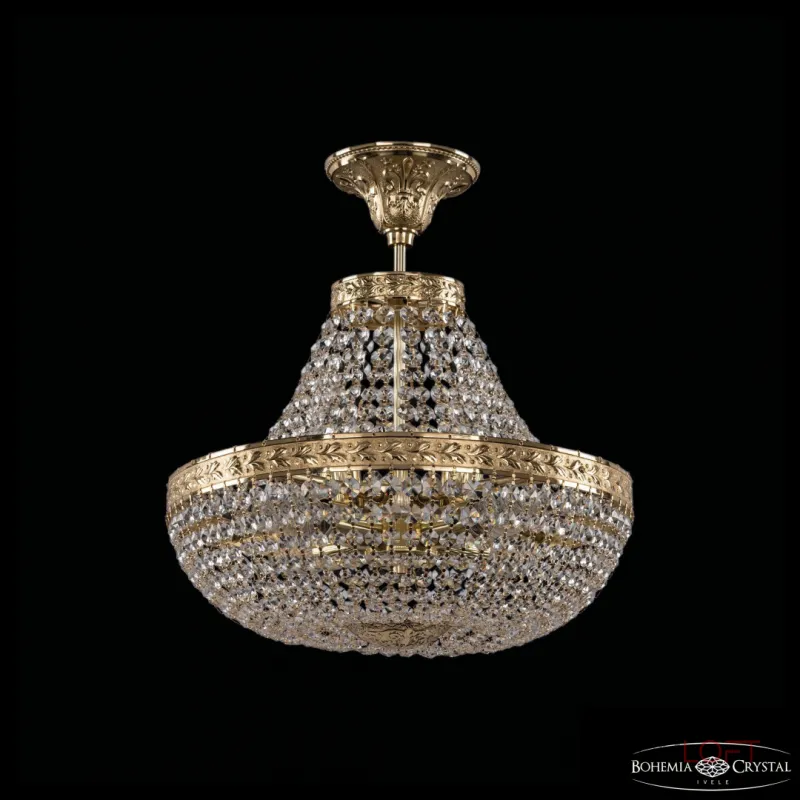 Подвесная люстра Bohemia Ivele Crystal 1905 19051/H1/35IV G Подвесная люстра Bohemia Ivele Crystal 1905 19051/H1/35IV G