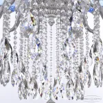Подвесная люстра Bohemia Ivele Crystal AL7801 AL78101/16+8+8/300/3d B WMN P Aquamarine/M-1F
