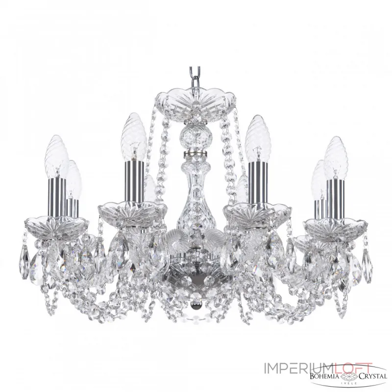 Подвесная люстра Bohemia Ivele Crystal 119 119/8/165 Ni
