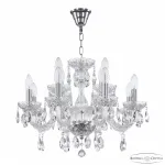 Подвесная люстра Bohemia Ivele Crystal 117 117/8+4/195 Ni