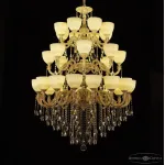 Подвесная люстра Bohemia Ivele Crystal AL7901 AL79101/16+8+8/300/3d B WMG P1 U Line