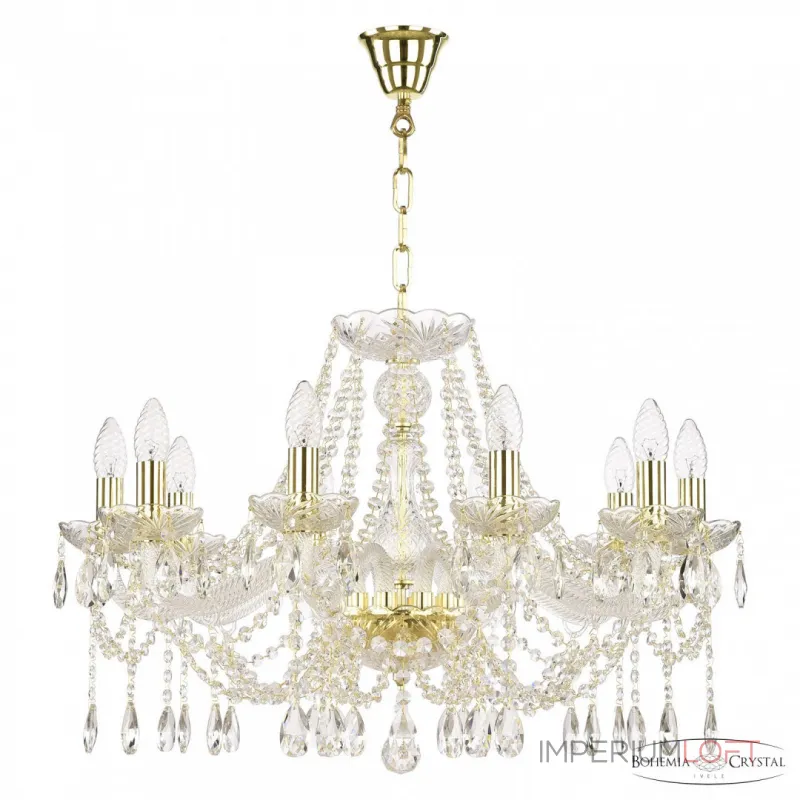 Подвесная люстра Bohemia Ivele Crystal 107 107/10/240 G