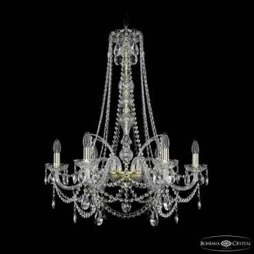 Подвесная люстра Bohemia Ivele Crystal 1411 1411/6/240/h-83 G