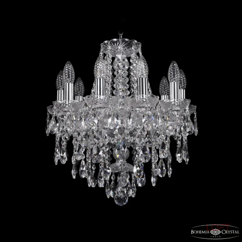 Подвесная люстра Bohemia Ivele Crystal 1415 1415/10/141 Ni