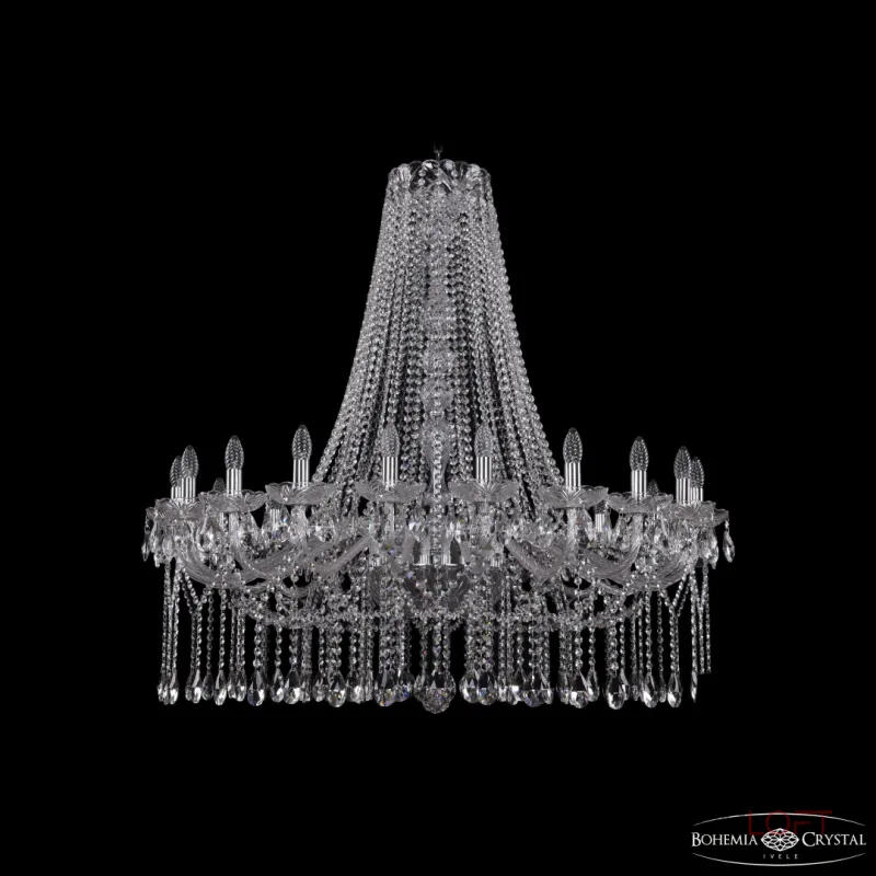 Подвесная люстра Bohemia Ivele Crystal 1413 1413/20/400/h-113 Ni