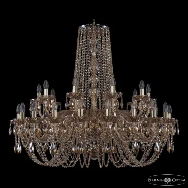 Подвесная люстра Bohemia Ivele Crystal 1402 1402/20+10/400 G M721