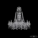 Подвесная люстра Bohemia Ivele Crystal 1411 1411/12/360/XL-96 Ni
