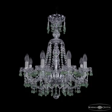 Подвесная люстра Bohemia Ivele Crystal 1410 1410/8/195/XL-66 Ni V5001
