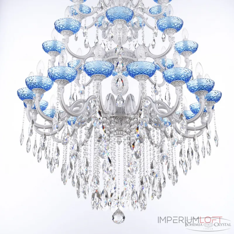 Подвесная люстра Bohemia Ivele Crystal AL7801 AL78101/16+8+8/300/3d B WMN P Aquamarine/M-1F Подвесная люстра Bohemia Ivele Crystal AL7801 AL78101/16+8+8/300/3d B WMN P Aquamarine/M-1F