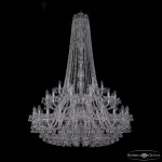 Подвесная люстра Bohemia Ivele Crystal 1409 1409/24+12+6/460/h-174/2d Ni